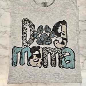 Dog mama shirt western cute popular paw print trending